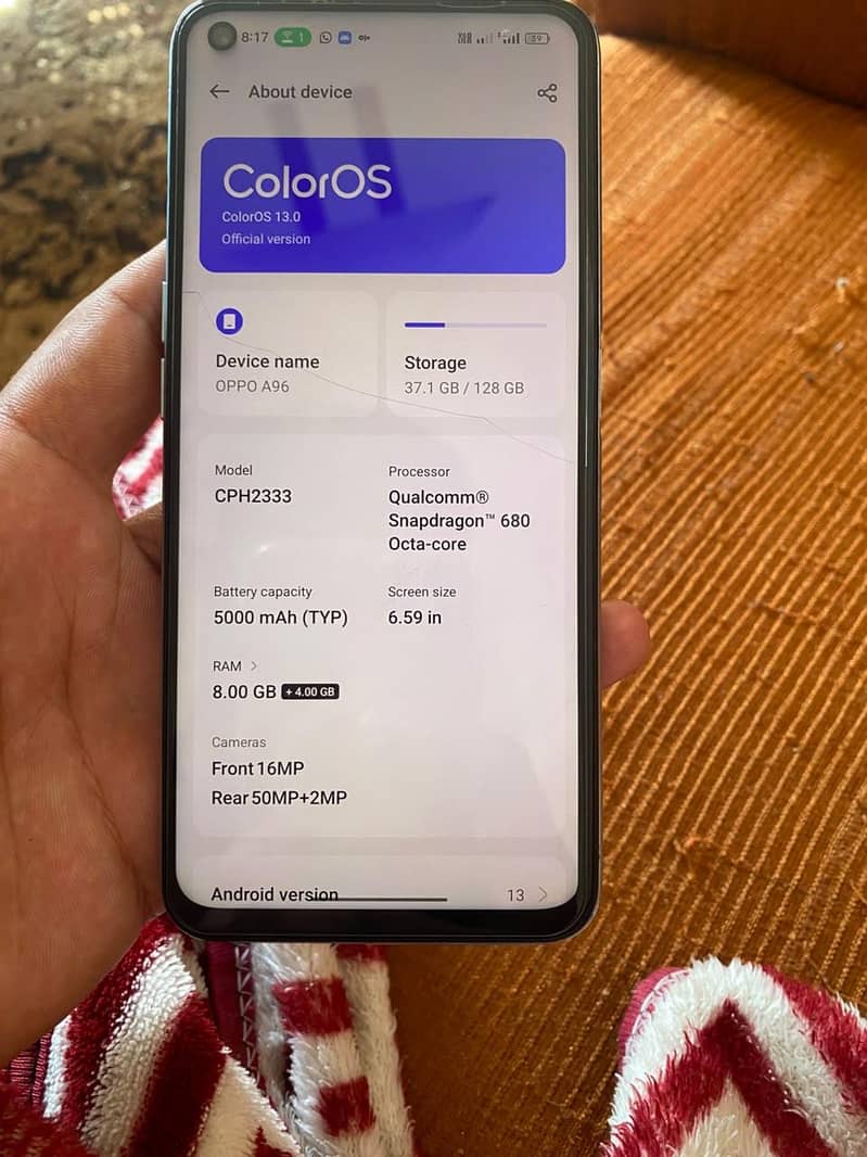 OPPO A96 1