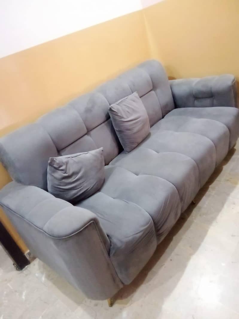 7 seater sofa set with table 1