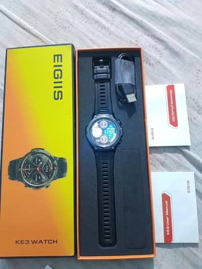 original Eigiis KE3 watch only 6 month use with flashlight