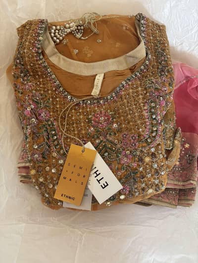 ethnc 3pcs bridal dress