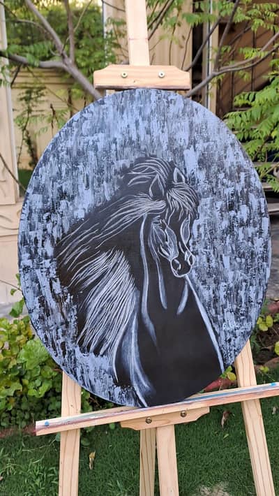 "Untamed Within" Original Handpainted Artwork