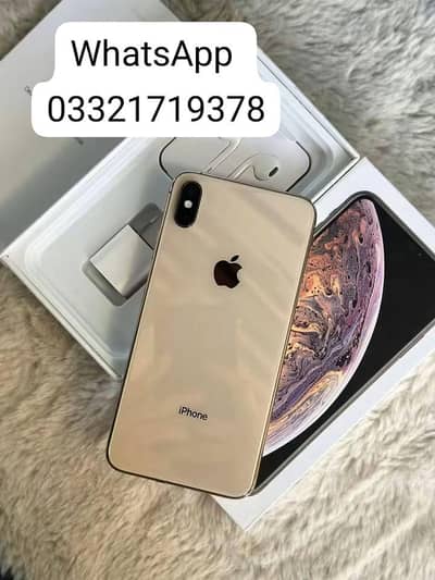 Apple iPhone XS Max PTA approved with box farsal