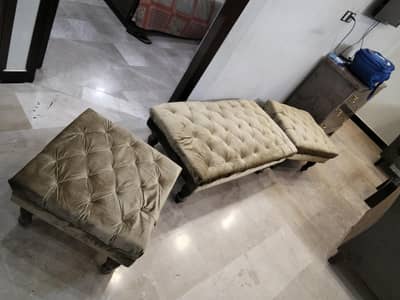 Three Seater Otoman Set For Sell.