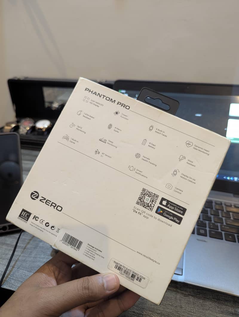Zero phantom pro Amoled display 8