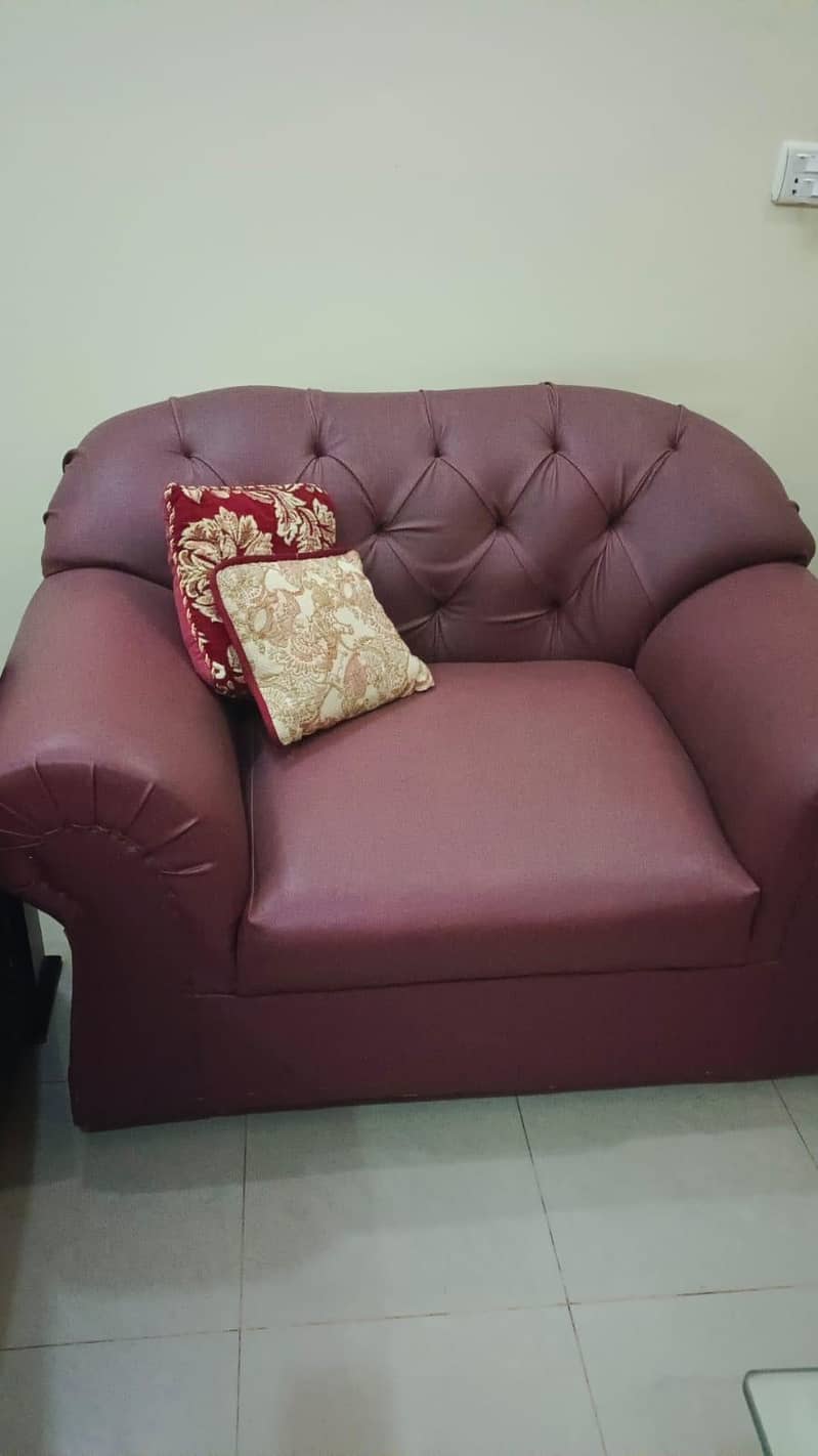 3+1+1 Sofa set without Cussions 0