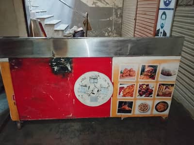 fast food and pizza setup