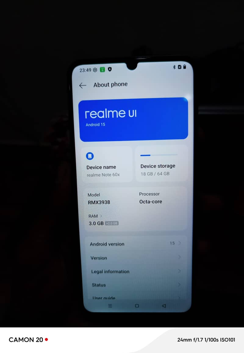 Realme Note 60x 1