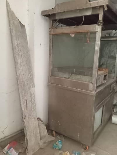 bargar and shawarma with hot plate for sale in CBR Town Islamabad
