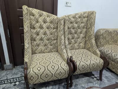 pure Wooden sofa chairs high back new