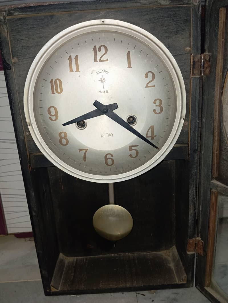 antique pendolum wall clock 3