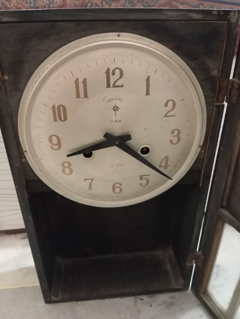 antique pendolum wall clock 4