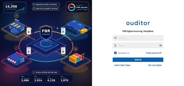 Go Digital with Ouditor FBR E-Invoicing!