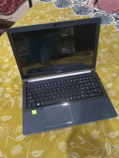Acer aspire i7 8th generation 8Gb ram 256Gb SSD m2 2Gb Nvidia GeForce