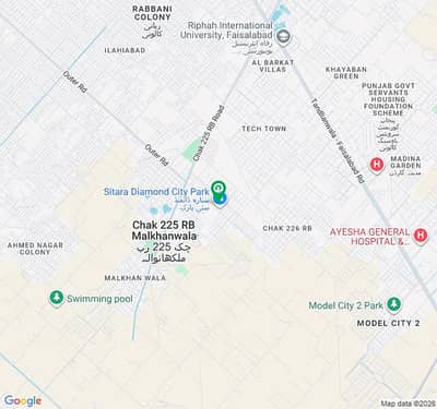 5.5 marla plot in sitara diomand city