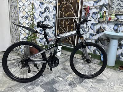 HUMMER foldable gears bicycle