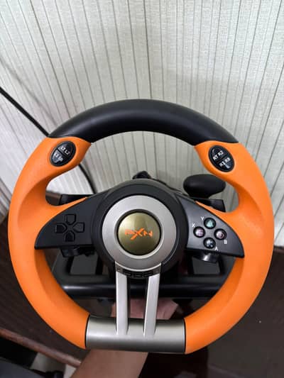 pxn v3 pro gaming steering wheel with padels