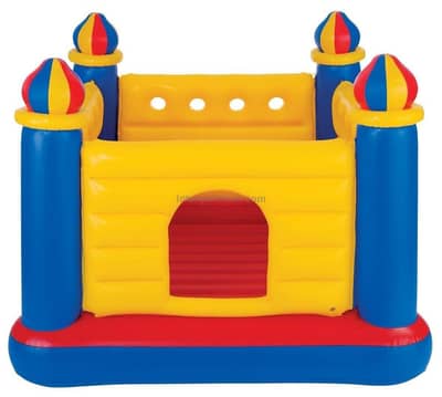 Intex inflatable Kid's Bounce House / Play Castle Excellent Condition
