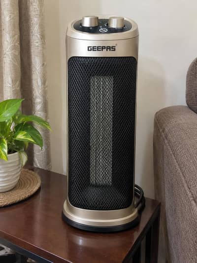 GEEPAS Electric Room Heater | Portable Tower Heater