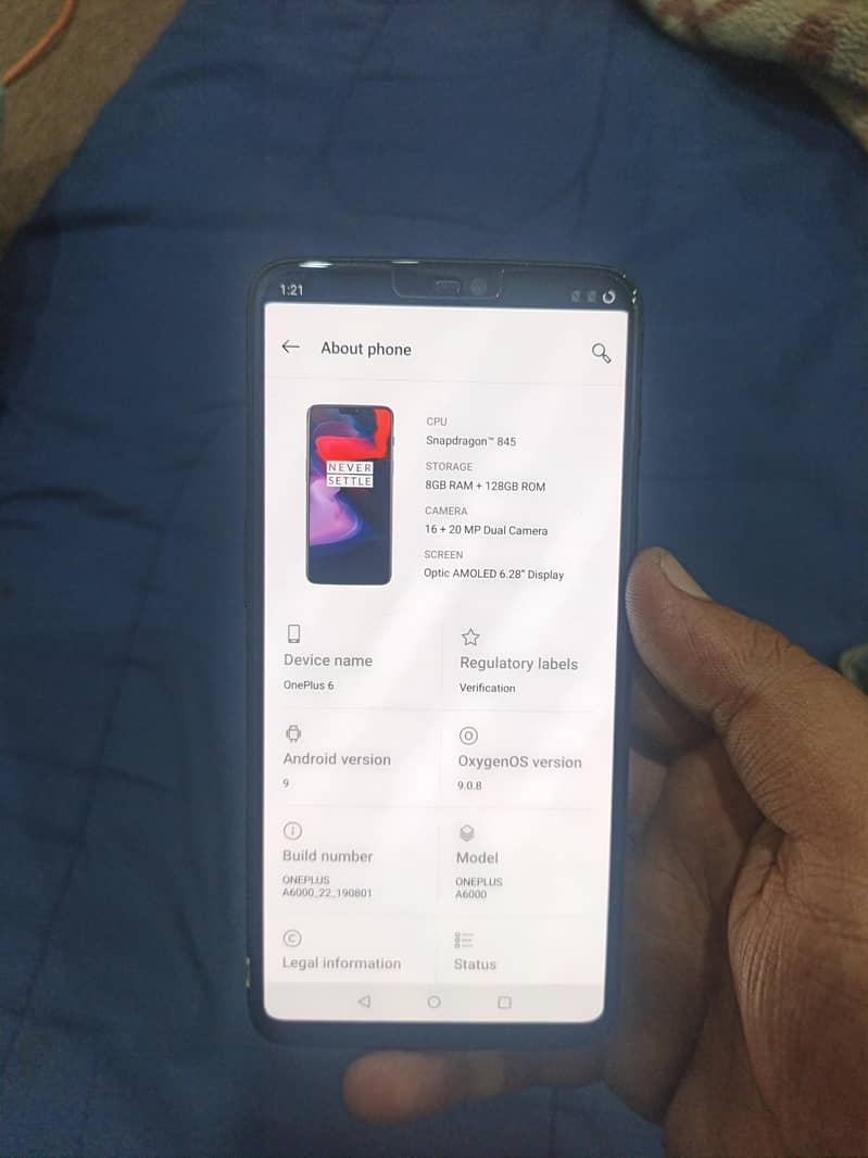 One Plus 6 6