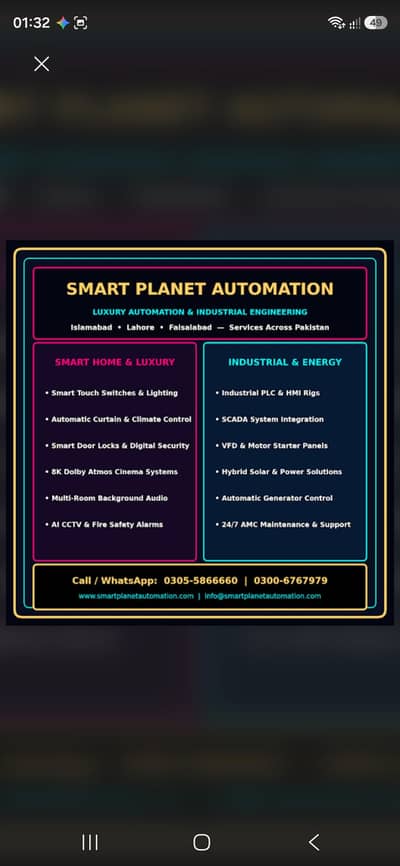 Smart Planet Automation, Technical services, CCTV Solar Smart Aut