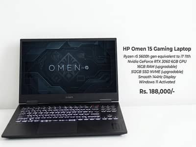 HP Omen 15 Gaming Laptop Urgent selling