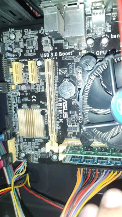 i7 4770 with Asus H81M-K plus cooler