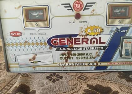 General A-50 Heavy Duty A. C. Voltage Stabilizer