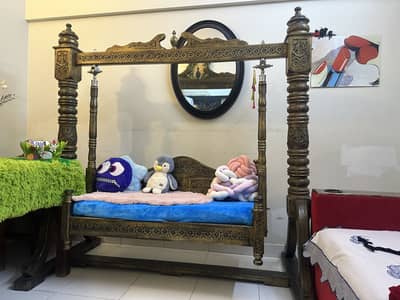 Wooden swing/ wooden jhoola