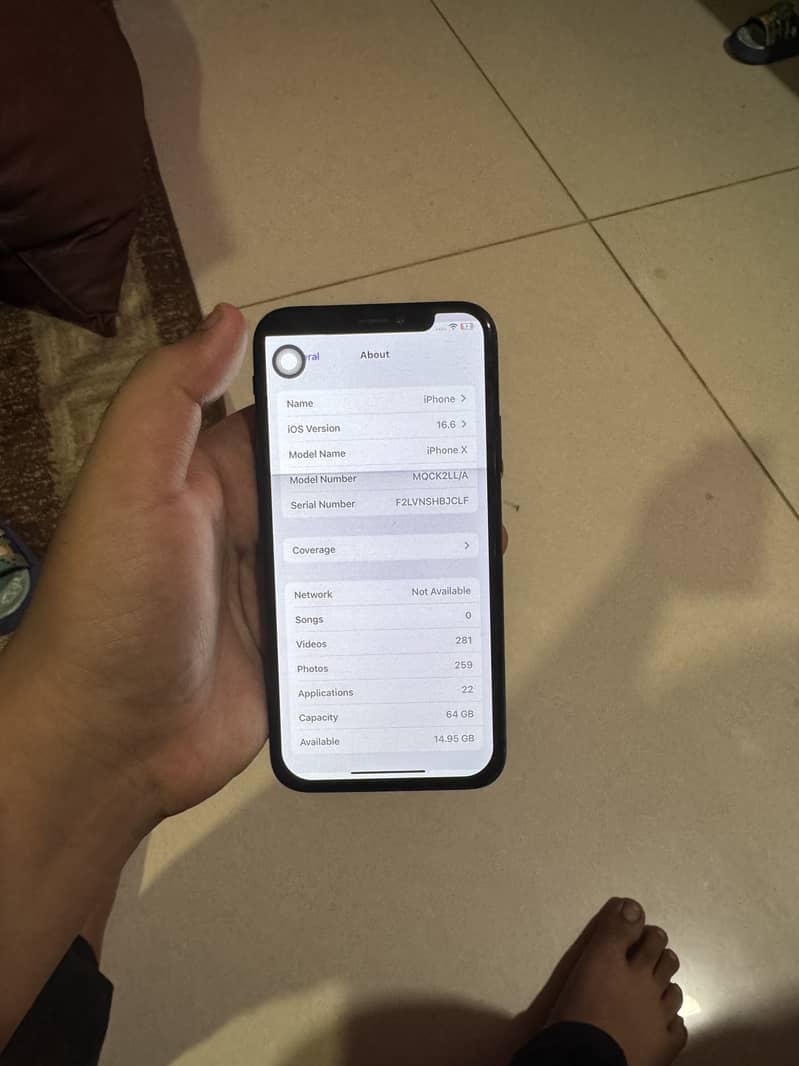 Apple iPhone X 5