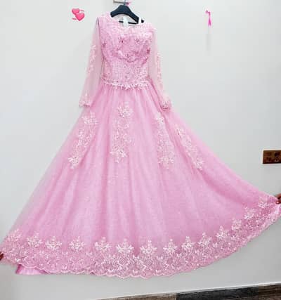 Pink Bridal/Wedding Dress – 1 Time Used