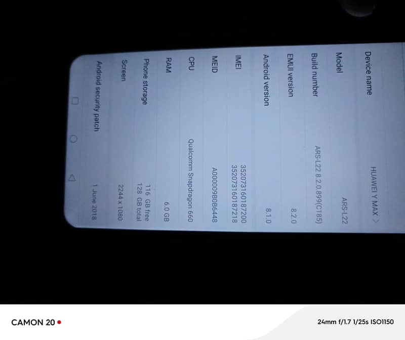 Huawei Y Max 2