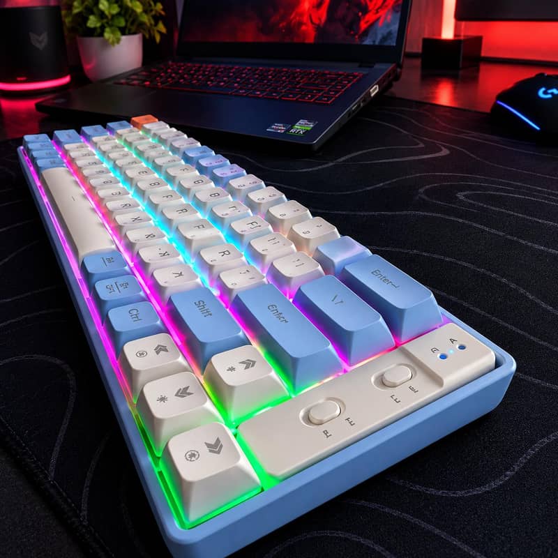Wireless Mechanical Keyboard — Powerful. Silent. Versatile. 4