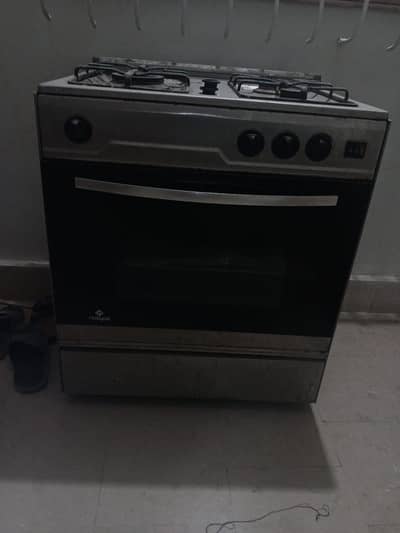 3 burning stove