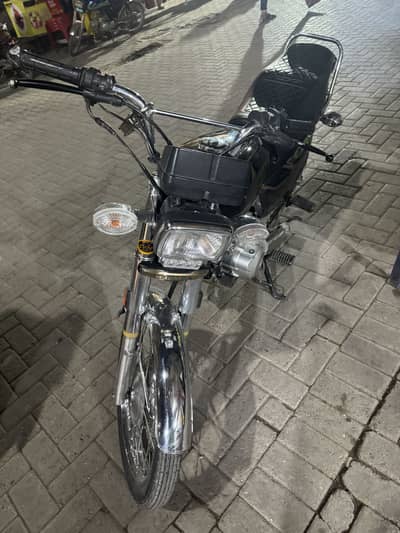 HONDA CG 125s special edition silver
