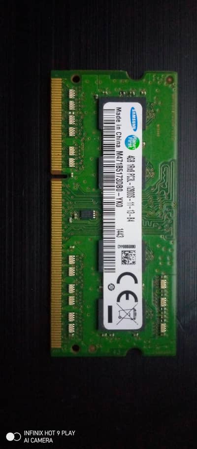 DDR3 4GB Ram For Laptops and Mini CPU in Excellent condition @1200