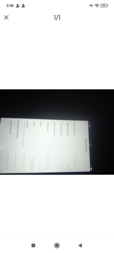 oppo A37 ok condtion