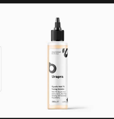 urapra 7% glycolic acid  toner
