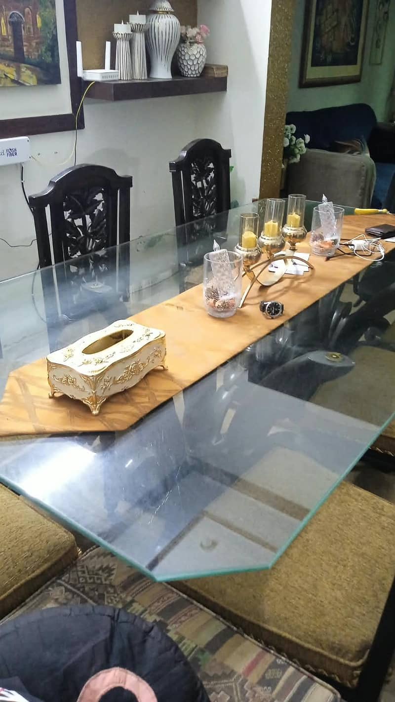 Dinning table & center table  with side table 2