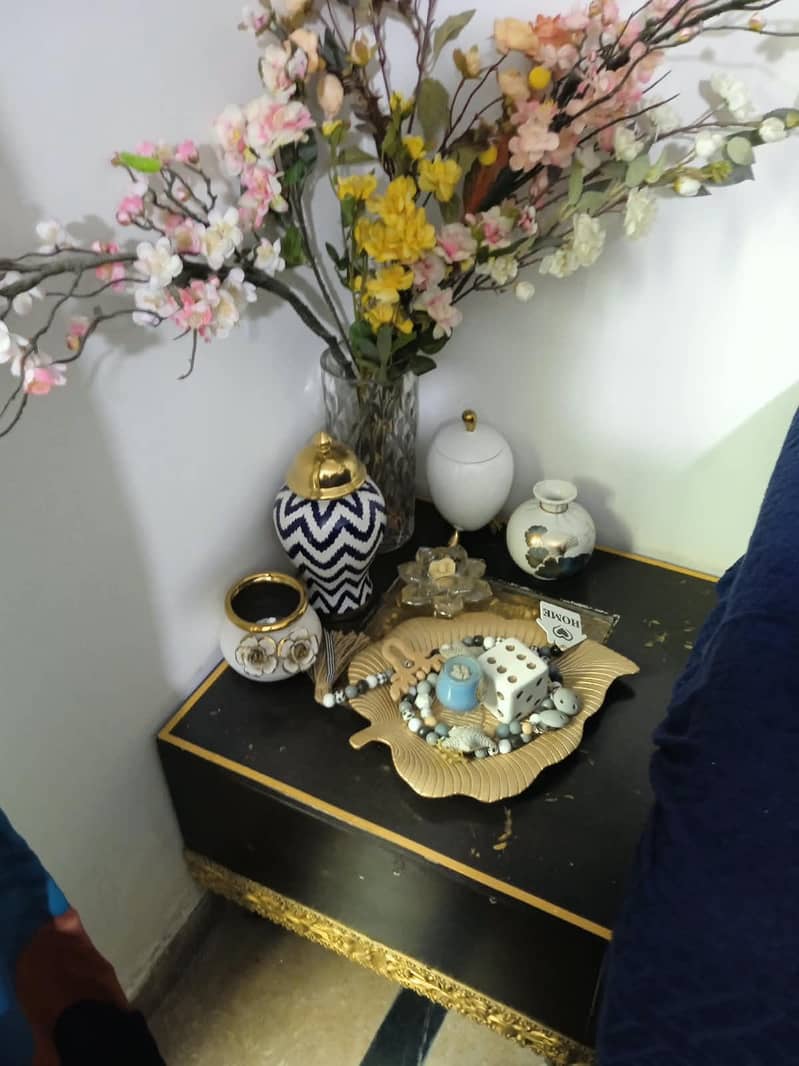 Dinning table & center table  with side table 4