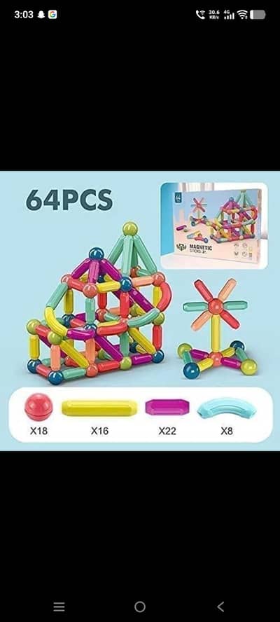 Megnatic building blocks