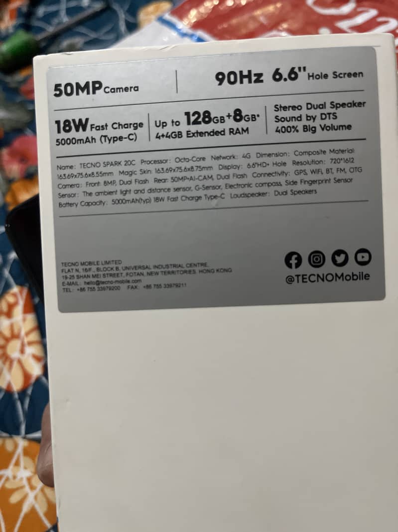 Tecno Spark 20C 3