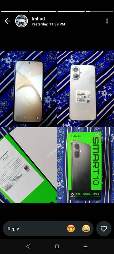 Urgent Sale Infinix Smart 10 6 Month Used