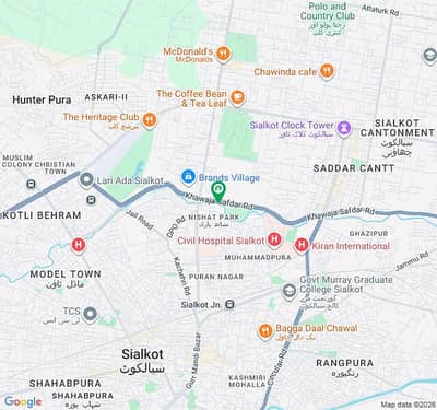 4.5 Marla Commercial SHOP Sale At BRANDS VILLAGE Near Khawaja Safdar Road Cantt