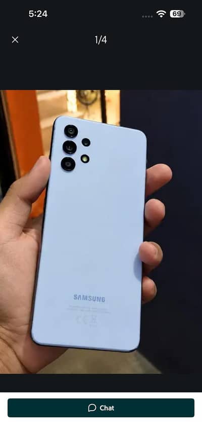 Samsung A32 offical pta with box 8 128