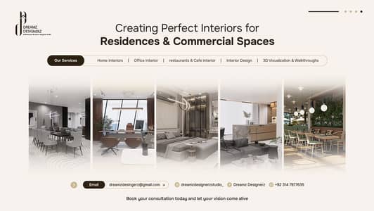 Interior Design | Residential & Commercial Design | 3D Design | Office