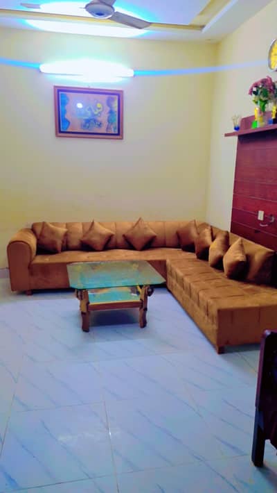 SOFA L SHAPE 7 SEATER IN GUD CONDITION ONLY 2 WEEK USED 03281010986