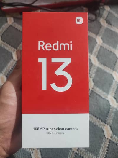 Redmi 13 , 8+128 PTA Approved