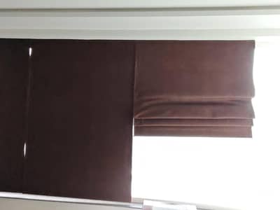 Double Stitched Cloth Curtains Like New 3 + 4 Curtains