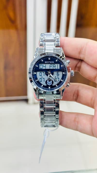Men double time Watches
