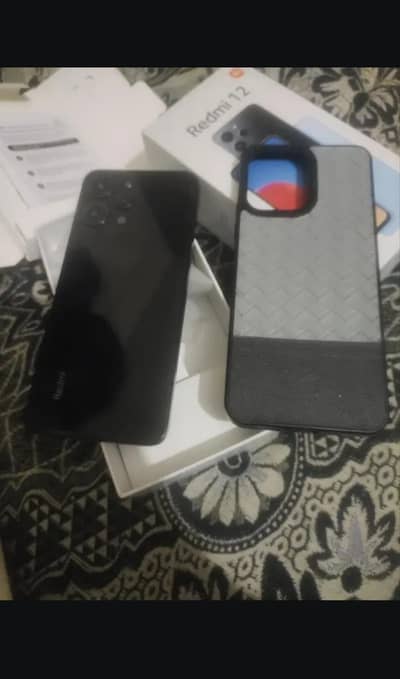 redmi 12 8gb ram 128gb stroge pta approved with box exchange possible